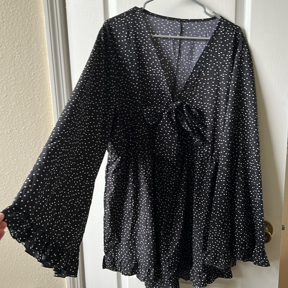 Adorable Polka-dot romper